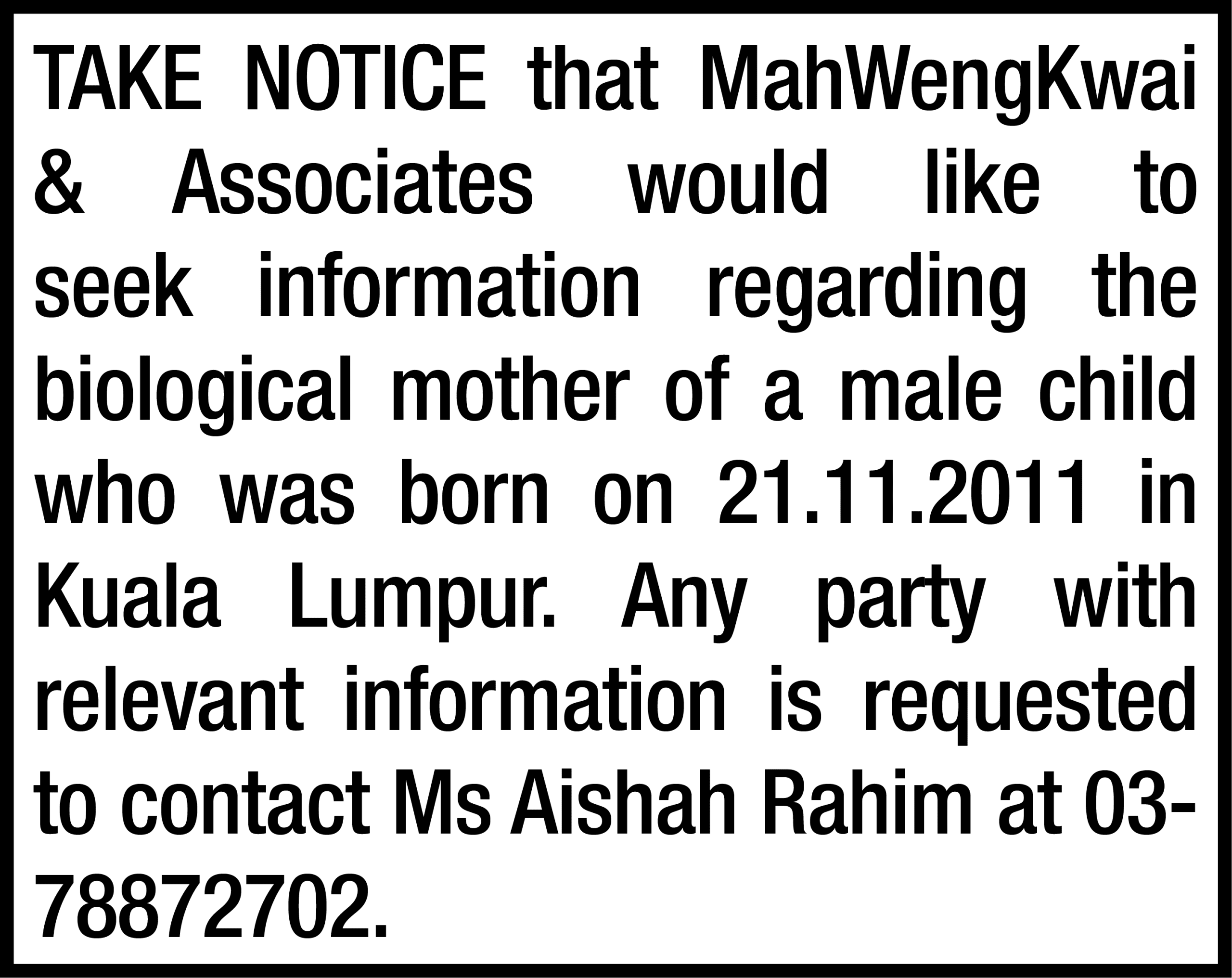 MAHWENGKWAI & ASSOCIATES