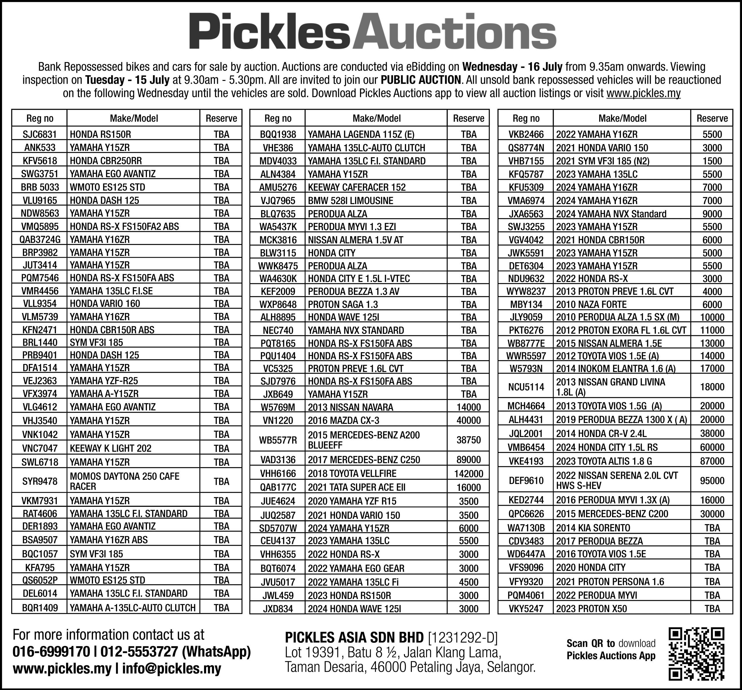 PICKLES ASIA SDN BHD