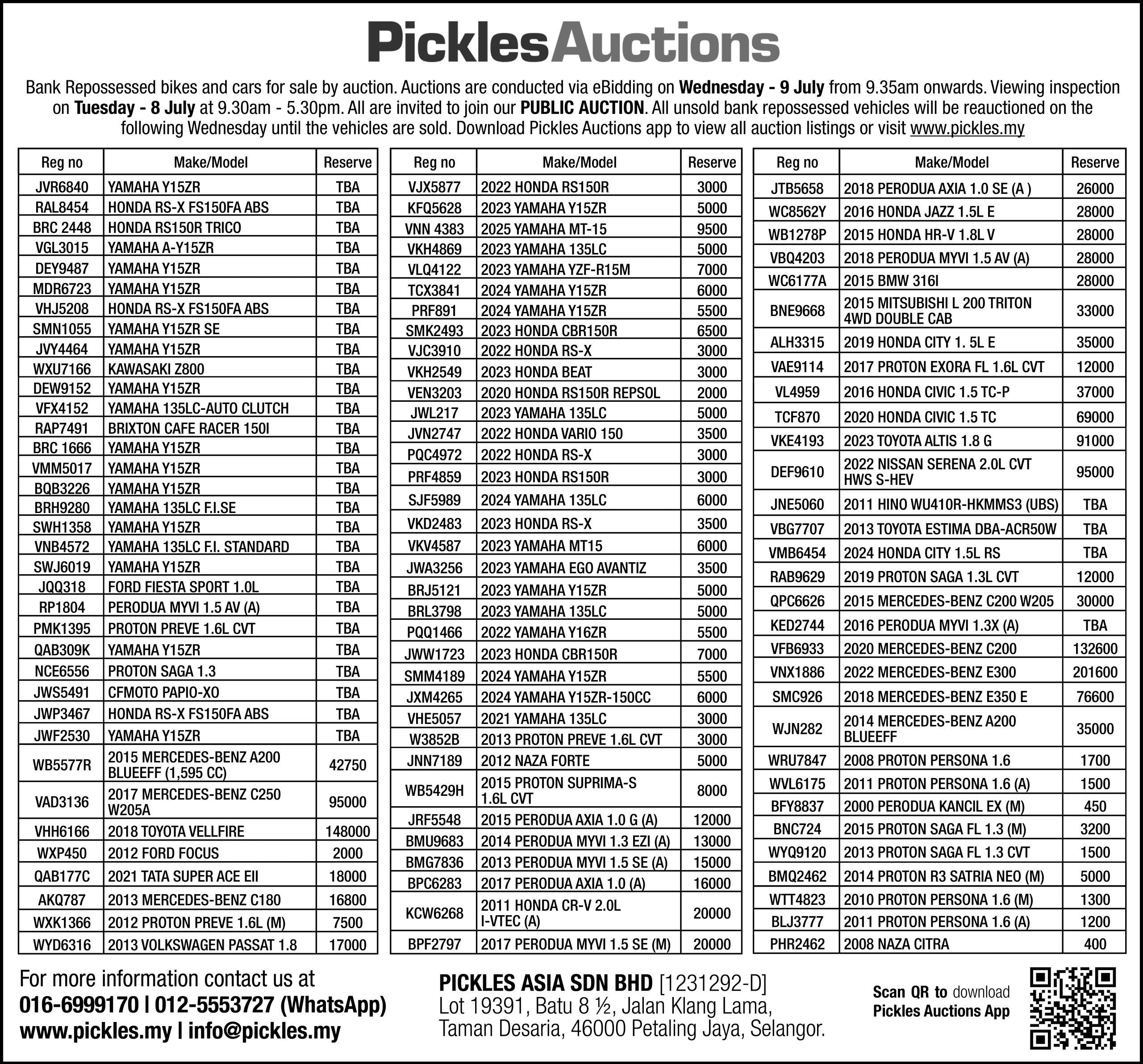 PICKLES ASIA SDN BHD