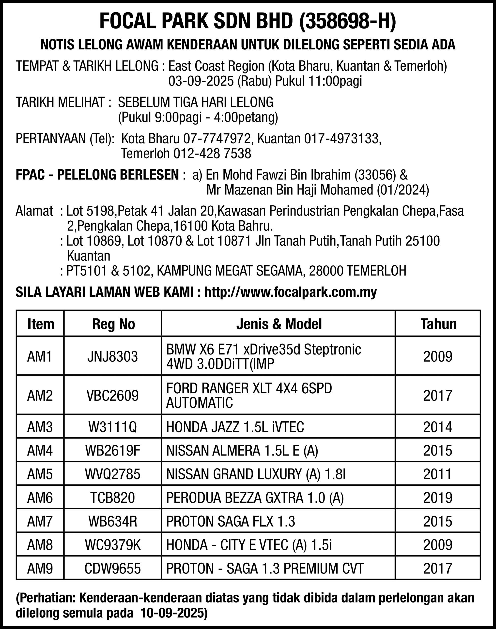 FOCAL PARK SDN BHD